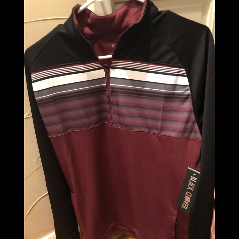 Long sleeve half zip pullover